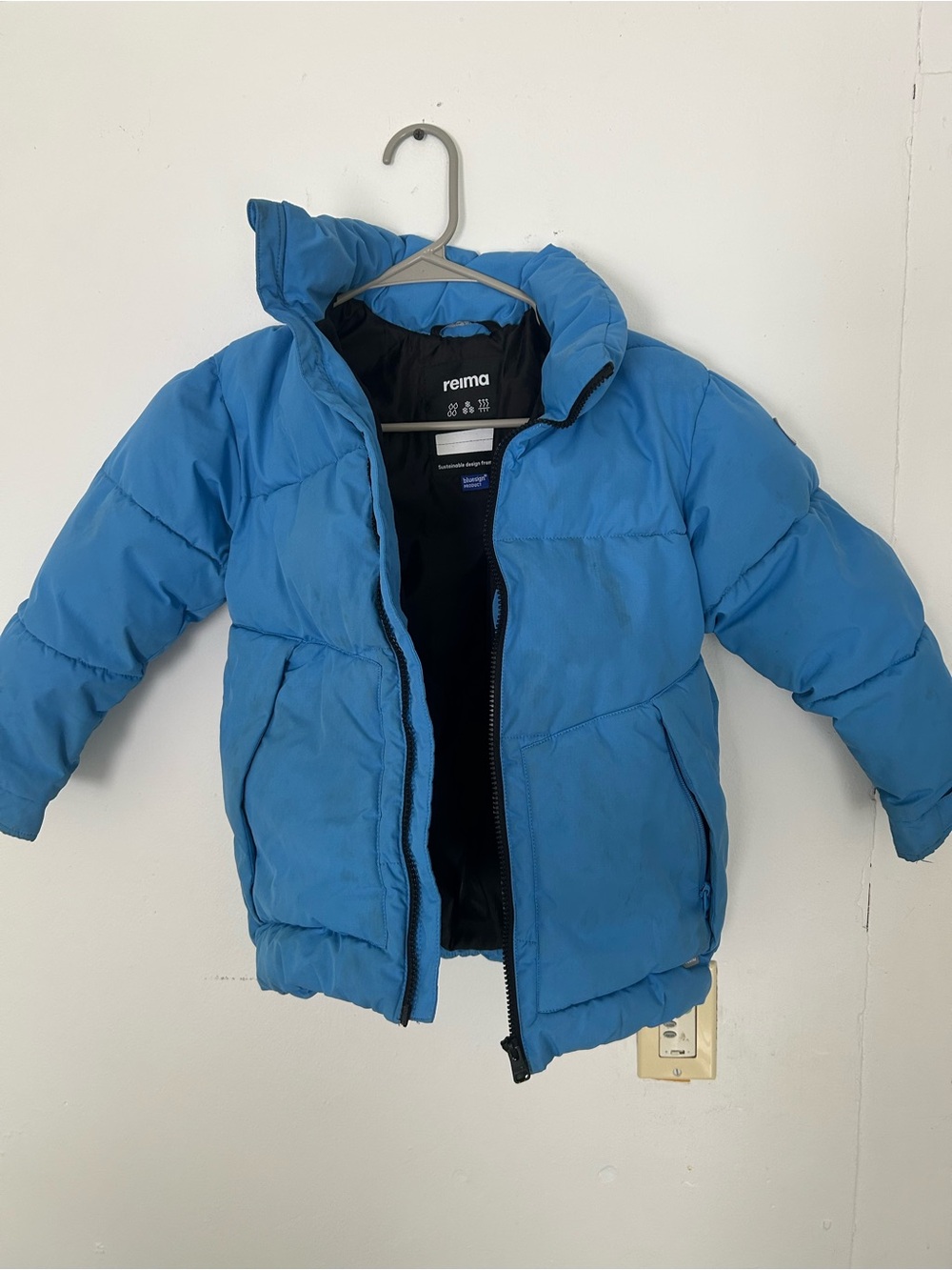 Reima Waterproof Winter Jacket Blue 116 5Y 6Y